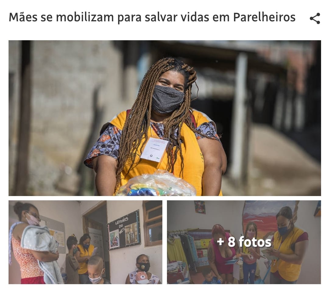 Mães se mobilizam para salvar vidas em Parelheiros. Folha de S.Paulo 